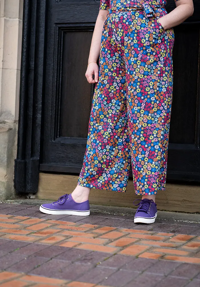 Albany Bright Floral Print Jumpsuit