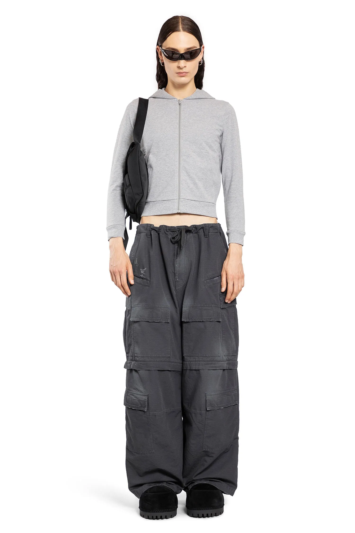 BALENCIAGA MAN GREY TROUSERS