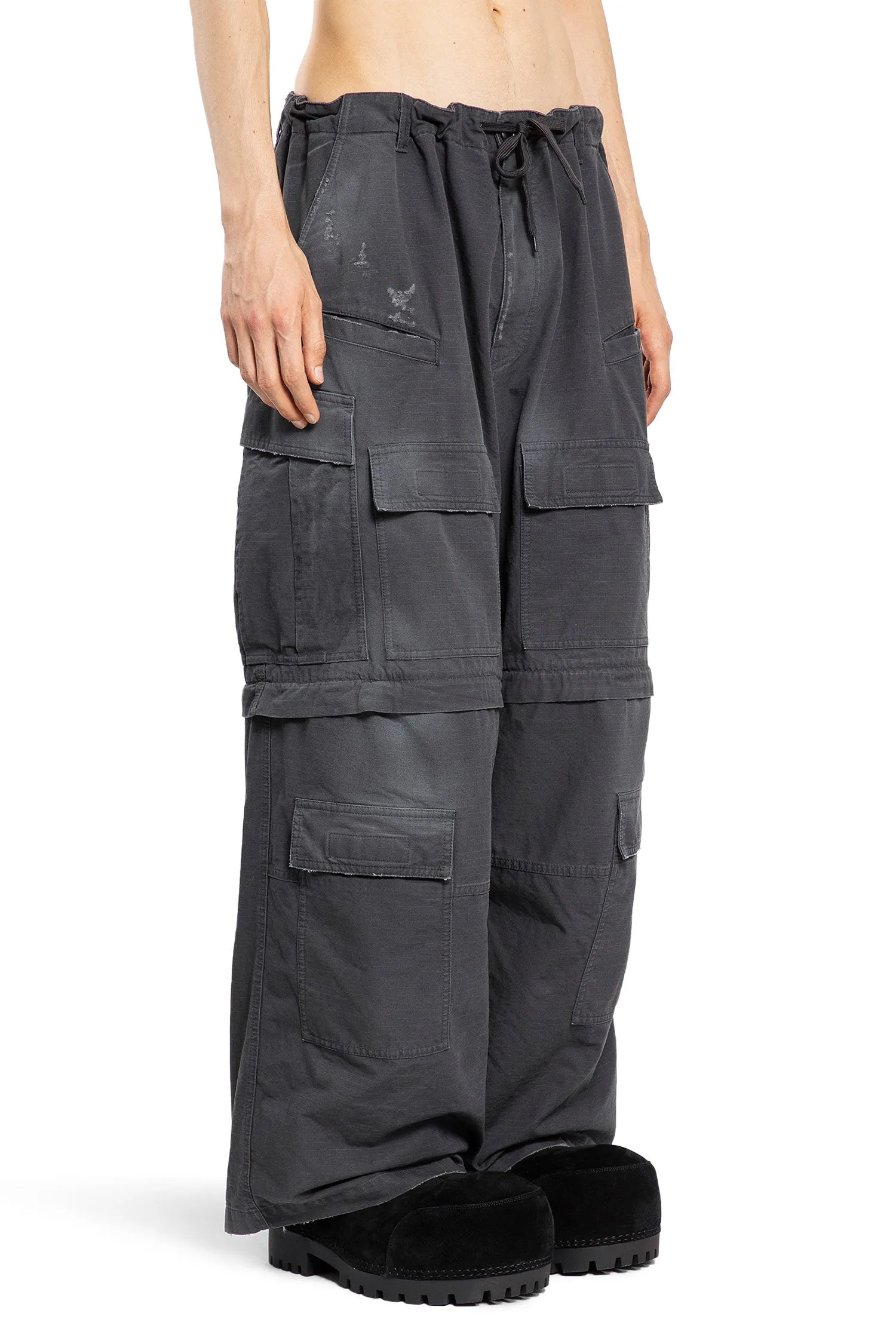 BALENCIAGA MAN GREY TROUSERS