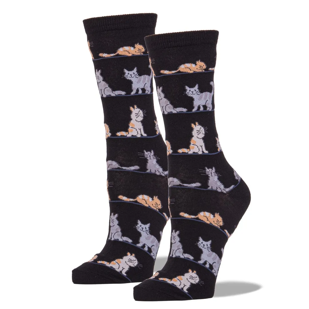 Cats Socks Women's Crew Sock