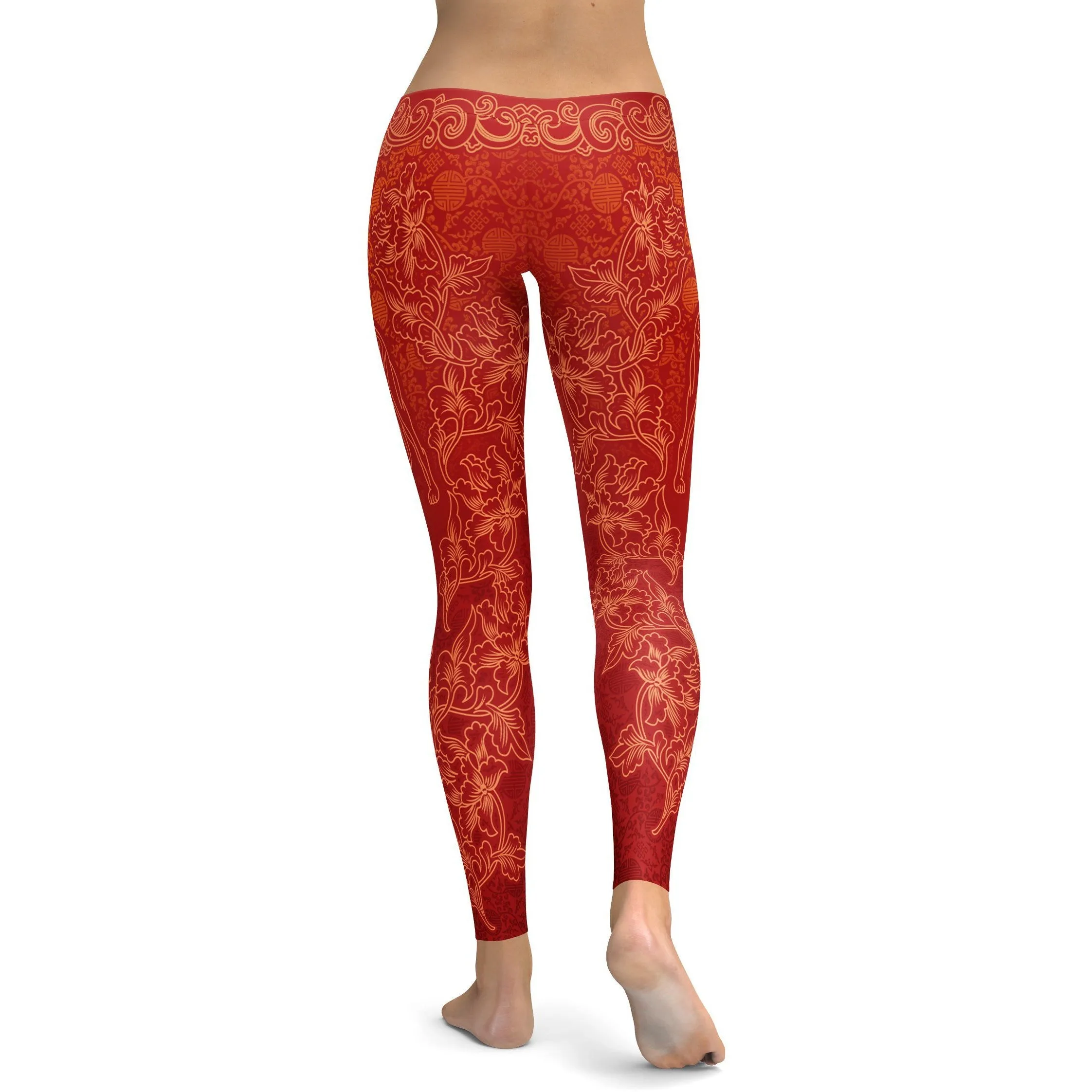 Chinese Zodiac Dog Leggings