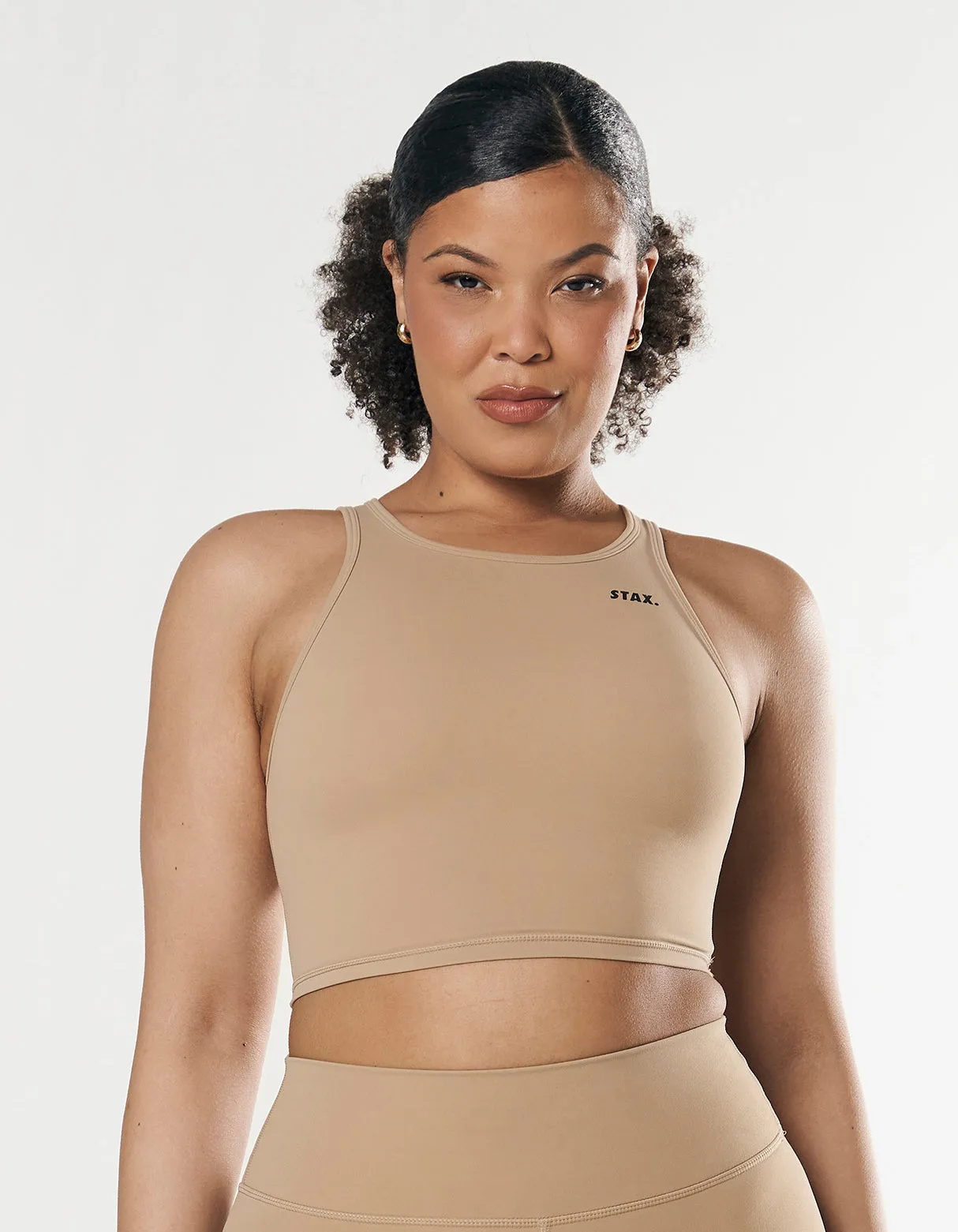 Cropped Tank NANDEX ™ Sand - Beige