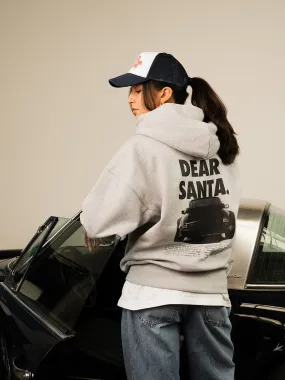 Dear Santa Heavy Oversized Hoodie