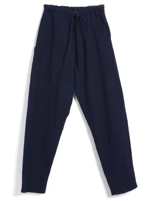 JACK | Casual Drawstring Pants | Waffle Indigo