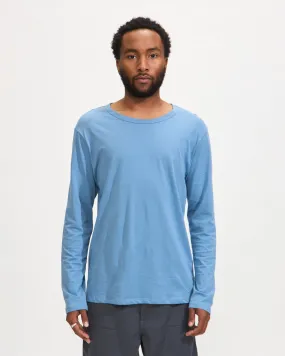 Lightweight Jersey LS Tee in Coronet Blue