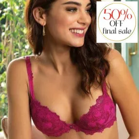 Lise Charmel Dressing Floral Contour Bra in Magenta ACC8588