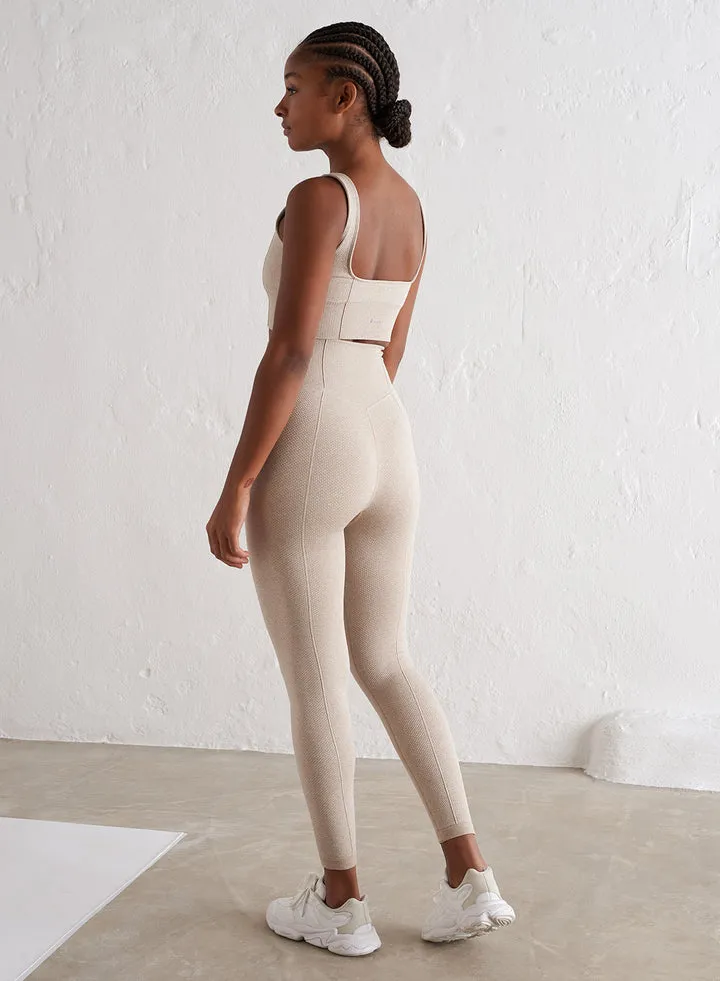 Luxe Seamless Tights - Beige