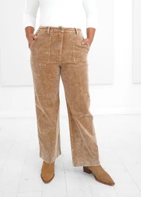 Mystree - Washed Corduroy Trouser