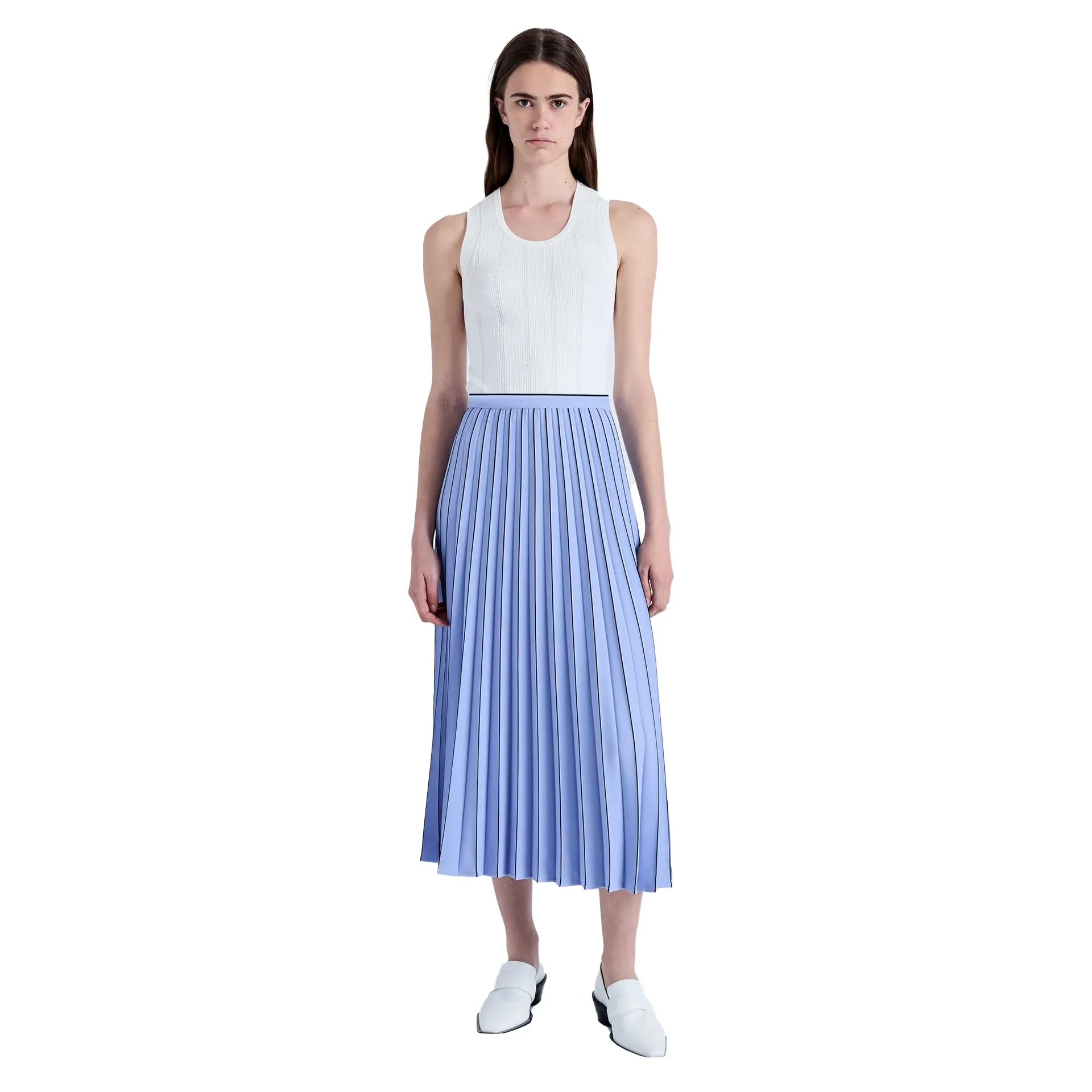 Pleated Miles Skirt