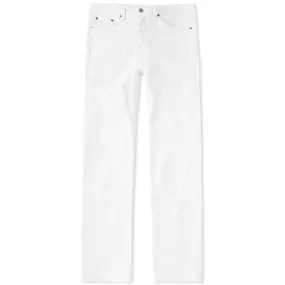 Regular Fit Selvedge Jeans - White