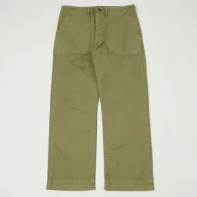 RRL Herringbone Army Trouser - Brewster Green