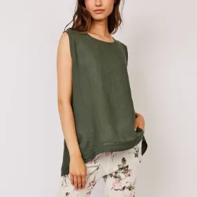 Safari Long Linen Tank (Only XL Left)