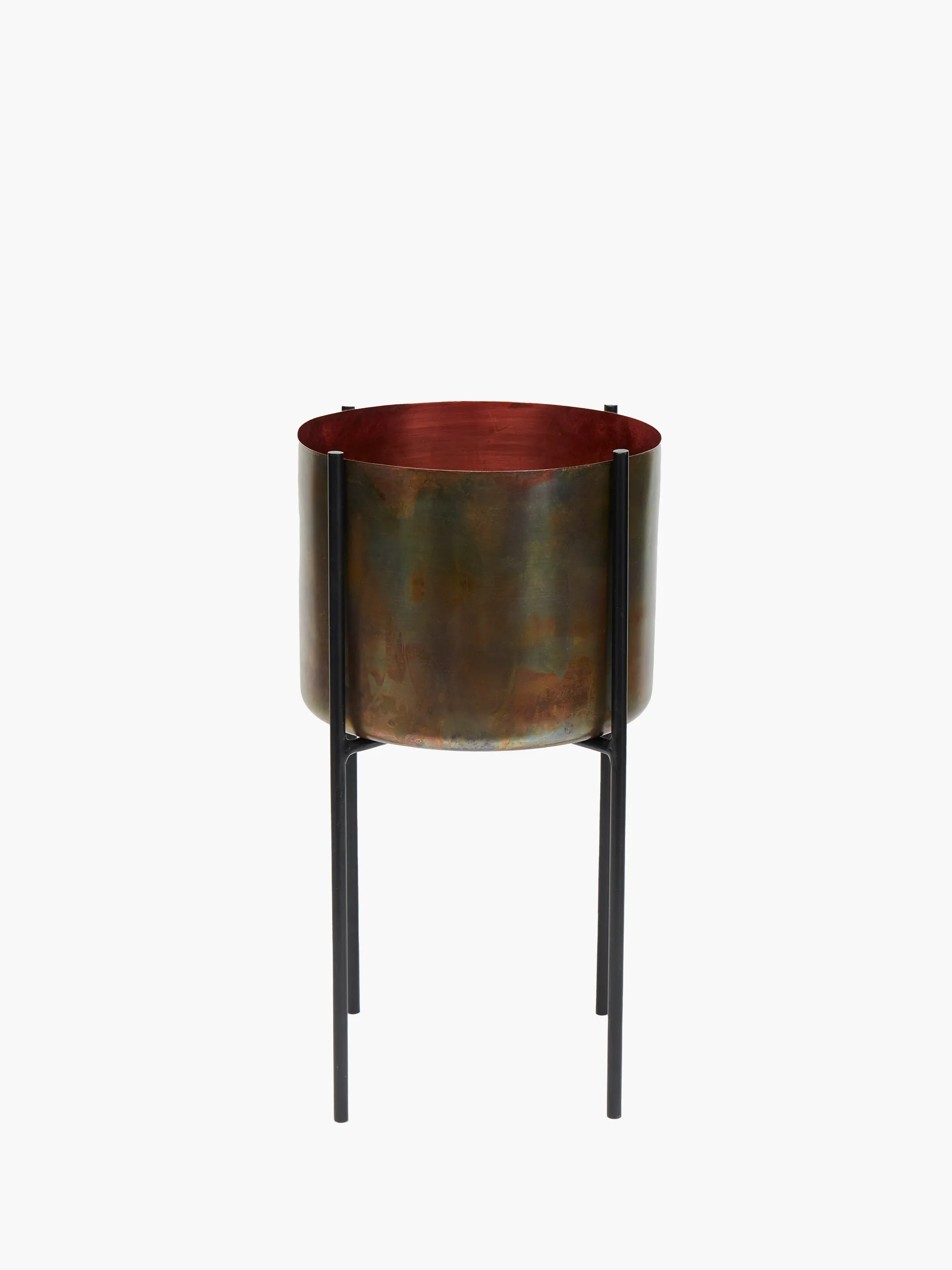 Small Molten Planter Short Stand